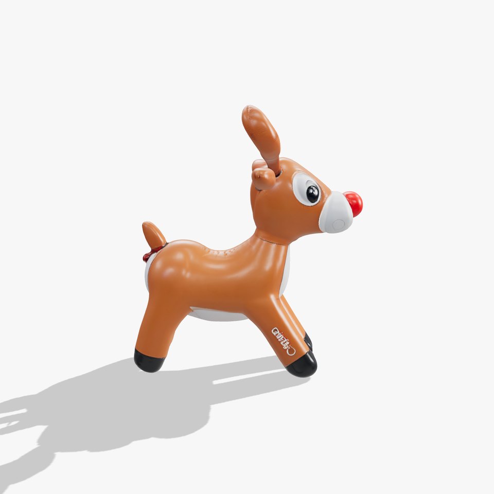 Rudolf Inflatable Reindeer model pack